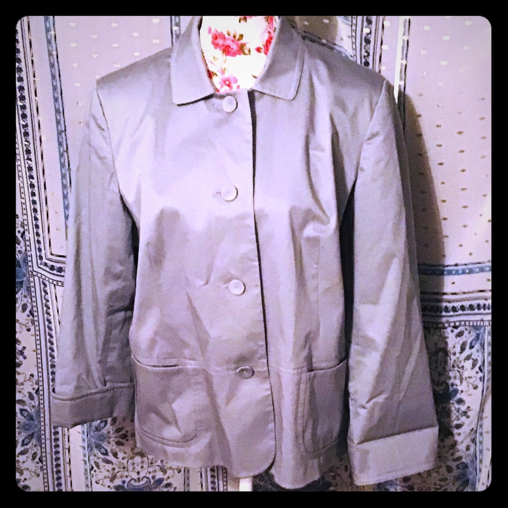 Nwot Talbots Beautiful Lined Jacket - image 1